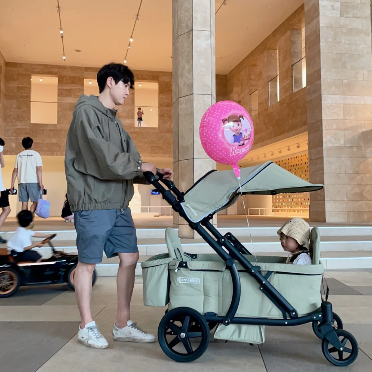 PRE-ORDER: Pronto Stroller – Olive Green