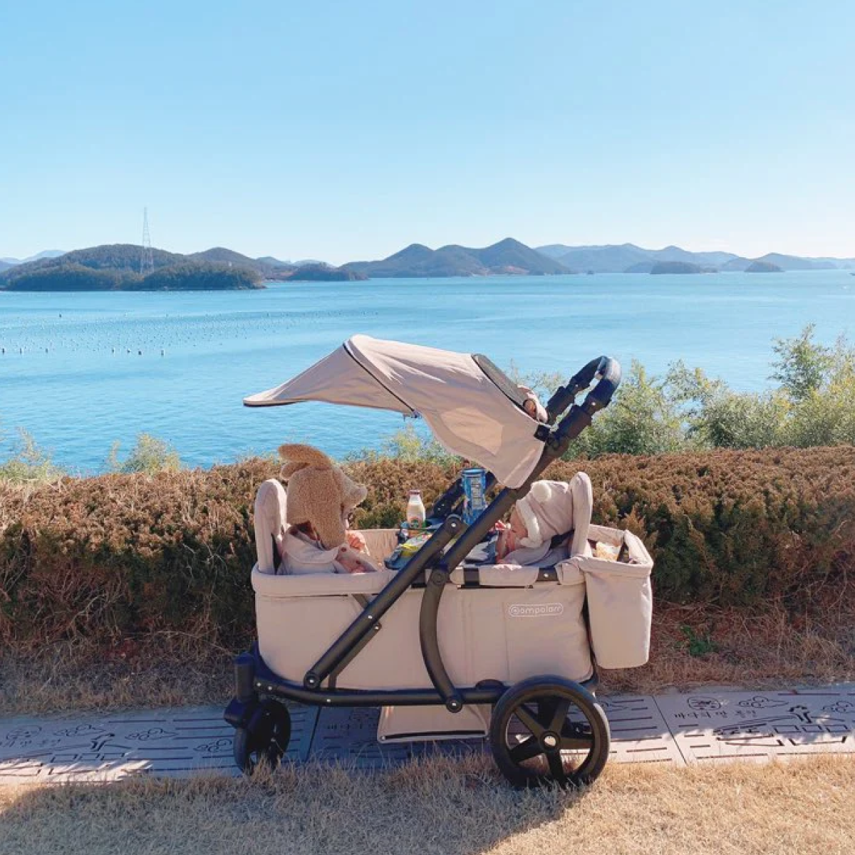 Pronto Stroller – Sand Beige